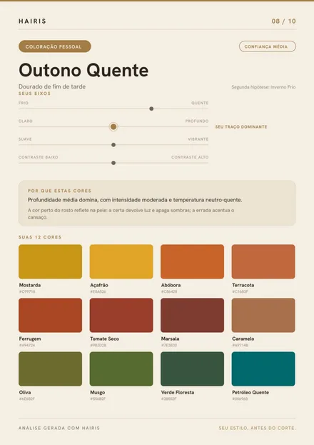 Página da coloração pessoal com as 12 cores